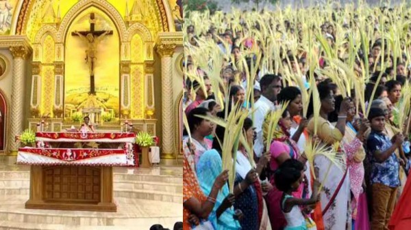 Palm Sunday observed in Tamil Nadu