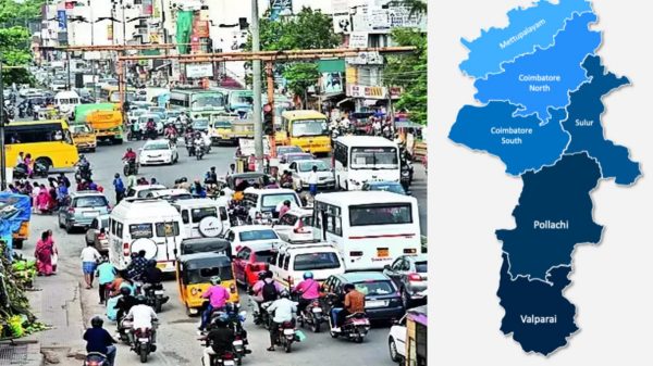 Big Change in Traffic till today due to CM Stalins Pollachi visit and 4 Tamil Nadu Government inaugurate Functions Big Change in Traffic till today due to CM Stalins Pollachi visit and 4 Tamil Nadu Government inaugurate Functions