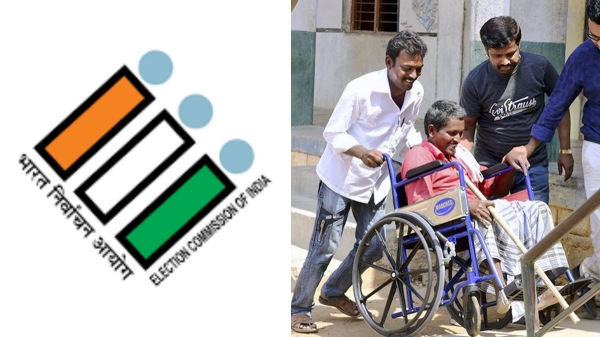 How can differently abled people people above 85 years of age vote by post