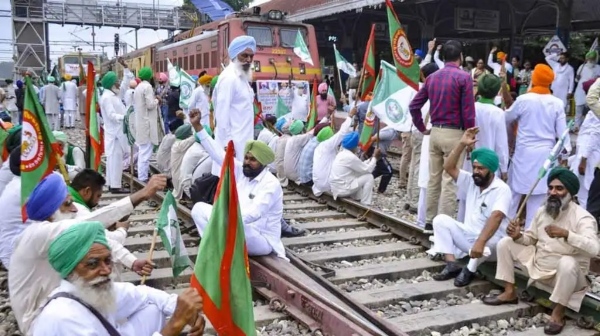 Delhi Farmers to begin Rail Roko protest today