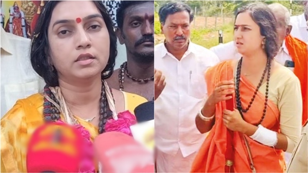 Paramakudi police have registered a case against a young woman monk from Uttar Pradesh