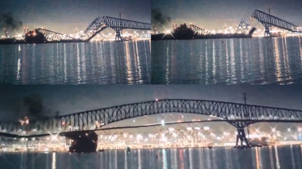 Cargo ship changed its route last minute before the Collision with bridge