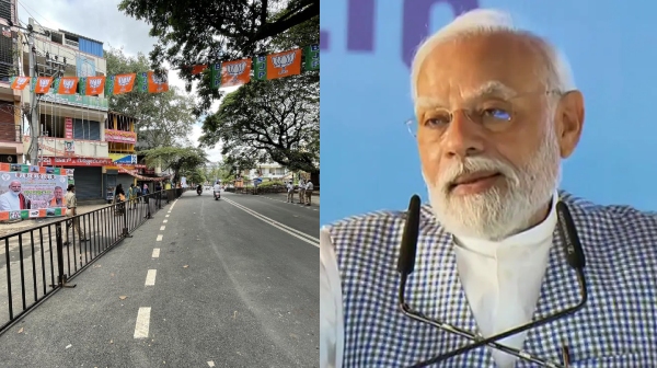 PM Narendra Modi to travel to Tamil Nadu today Many roads will be closed in Chennai