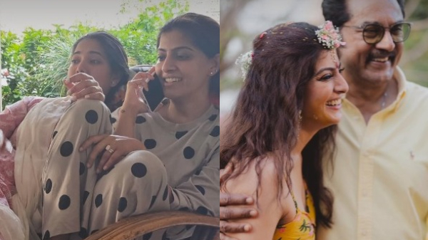 Actress Radhika has post with their photos on Varalakshmi s birthday