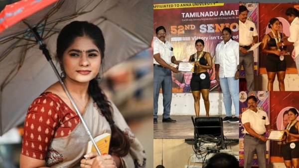 Instagram famous Priyanka Mastani he first female body builder in Salem district