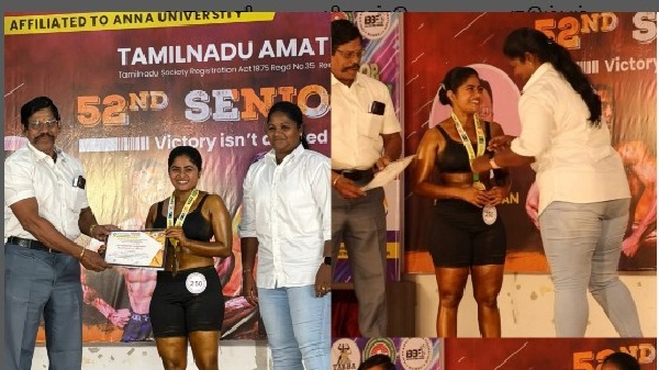 Instagram famous Priyanka Mastani he first female body builder in Salem district