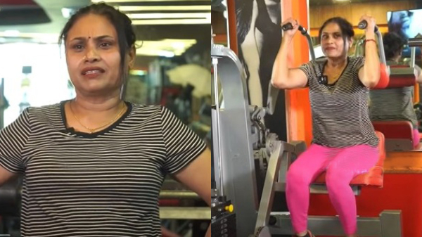 serial actress Gauthami Vembu Nathan gym worout interview