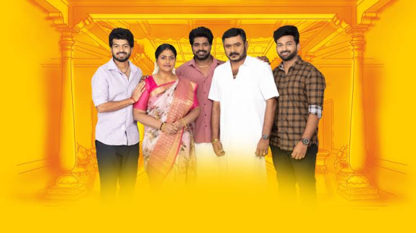 actor karthi in the Pandian Stores Season 2 serial shooting spot