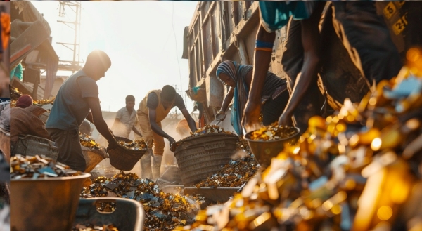 How to extract gold from electronic waste Scientists find a new way