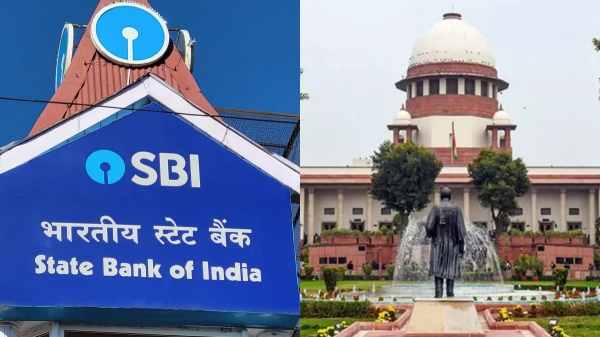 petition filed by SBI seeking additional time to file election bond details is coming up for hearing today petition filed by SBI seeking additional time to file election bond details is coming up for hearing today