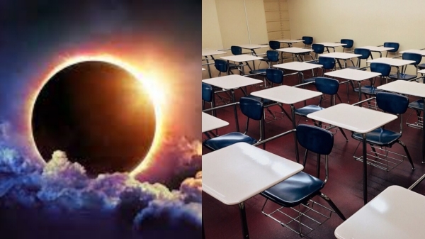 Holidays announced for schools in the US on the day of the solar eclipse