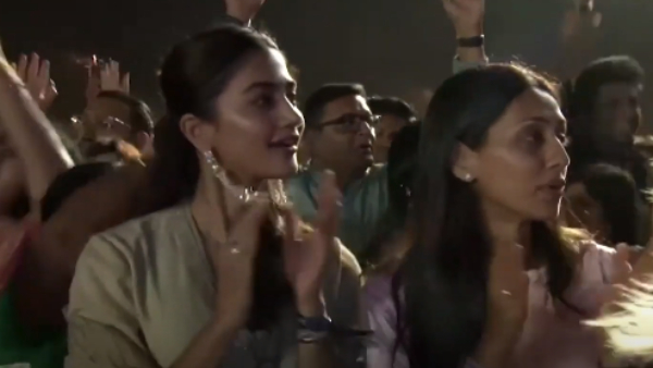 Celebrities participated in Mahashivratri festival held at Isha Yoga Centre Celebrities participated in Mahashivratri festival held at Isha Yoga Centre