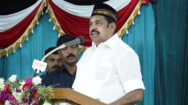 Edappadi palanisamy speech at iftar function held by aiadmk