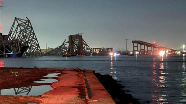 President Joe Biden explained that rescue efforts are underway in the Baltimore bridge disaster
