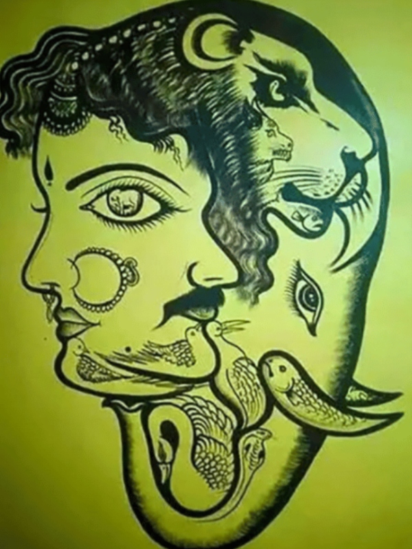 There are 11 hidden animals in this painting Can you findout within 11 seconds