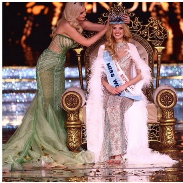 Czech Republic Krustyna Pyzkova become Miss world 2024