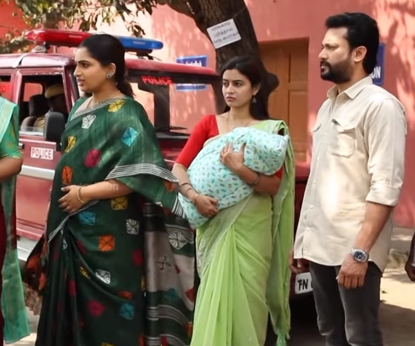 tamilum saraswathiyum serial march 12th episode and promo full update