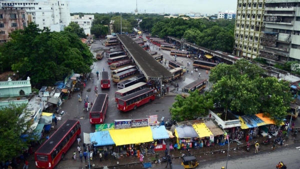 Broadway Bus Terminus demolition TN Govt has allocated 200 Crs initially for the redevelopment