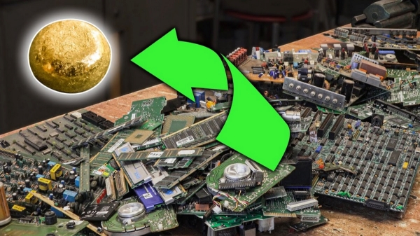 How to extract gold from electronic waste Scientists find a new way