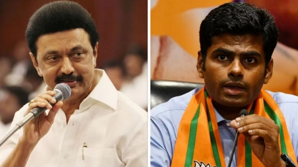 How long will you evade questions and remain silent CM Stalin asks BJP Annamalai