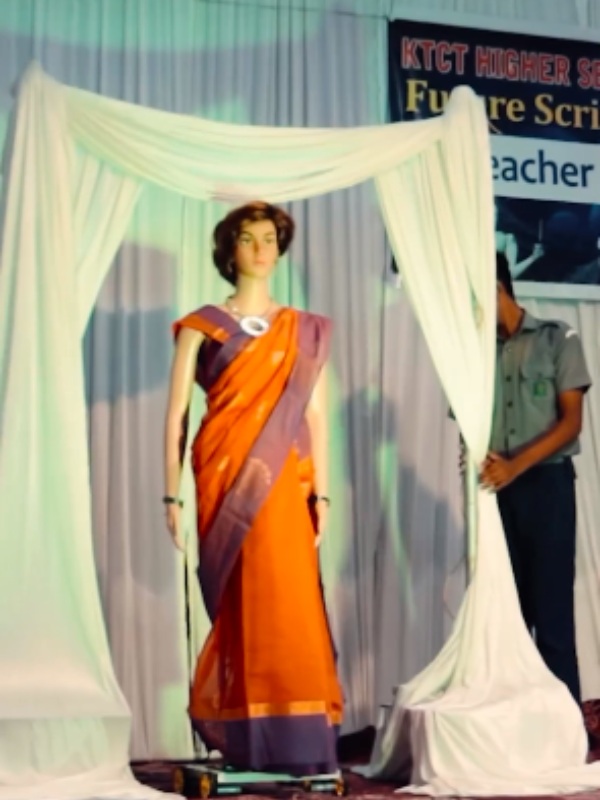 In Kerala Tiruvananthauram school introduced Iris the first generative AI teacher in India