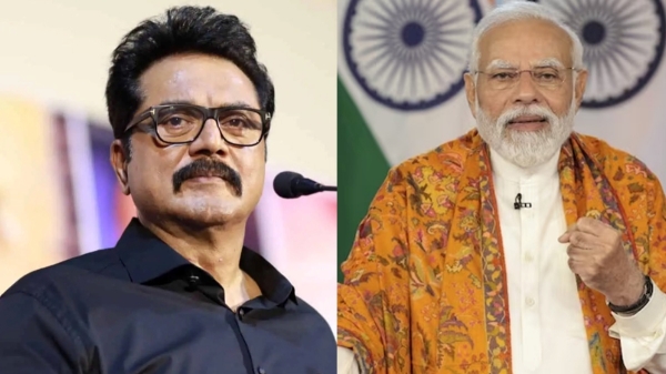 Modi is ruling like Kamarajar says Sarathkumar