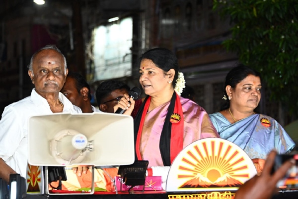 Kanimozhi says that CM Stalin always stands with people in Sterlite issue