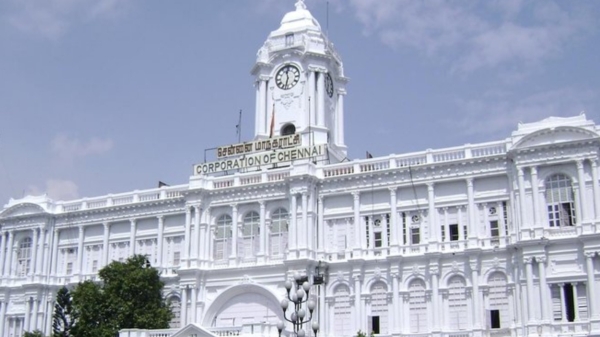 Chennai Corporation issues notice to Central government office in Chennai parry corner