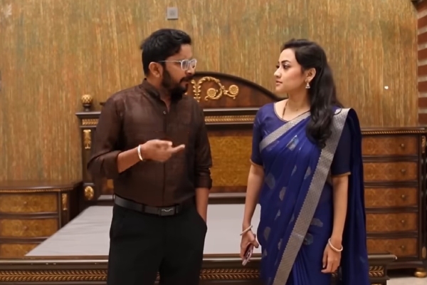 tamilum saraswathiyum serial march 8th episode and promo full update