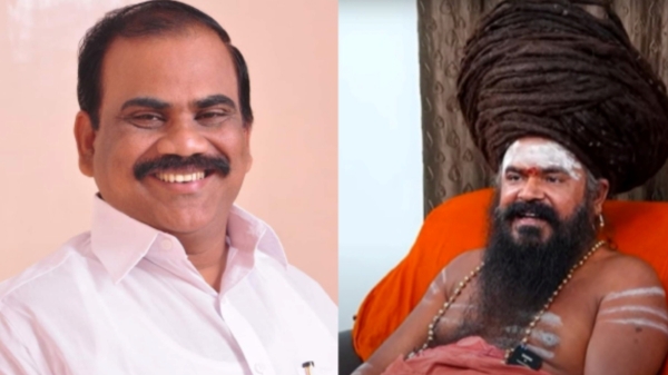 Mayiladuthurai police have arrested BJP leader Agoram in Dharmapuram Adheenam issue