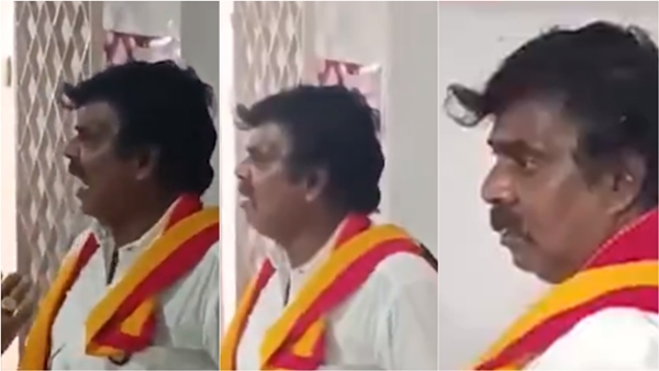 All India Samathuva Makkal Katchi activist angry against Sarathkumar s decision to join BJP