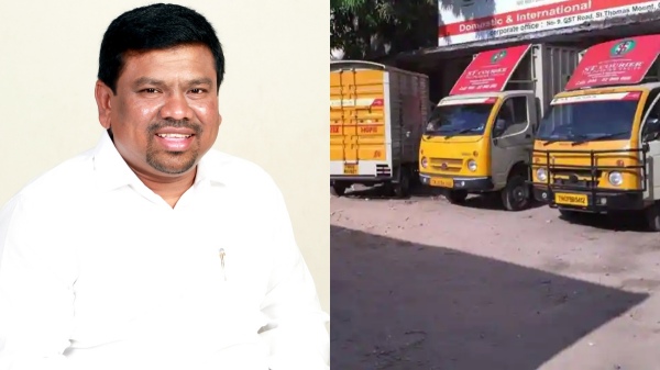 ED raid at MP Navas Kani s office ST courier at Pallavaram Chennai