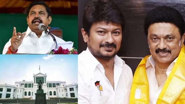 Drug Row CM Stalin and Udhyanidhi should resigns from their post Edappadi Palaniswamy urges after Met with Governor