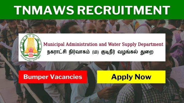 Last date reminder Jobs in Municipal Administration water Supply Department 2 455 Vacancy