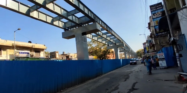 Happy update about the first steel bridge in the T Nagar Chennai Let s go in five minutes