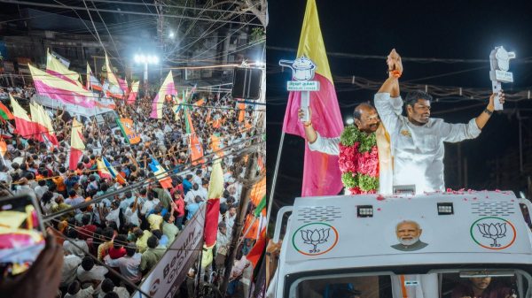 Trichy police have registered case against Annamalai for campaigning beyond the permitted time