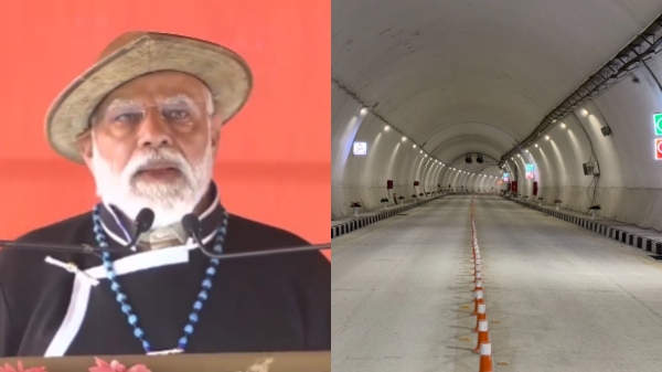 Prime Minister Modi inaugurated world s longest Sela Tunnel in Arunachal Pradesh
