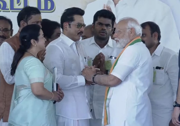 Sarathkumar joining BJP has become a controversy
