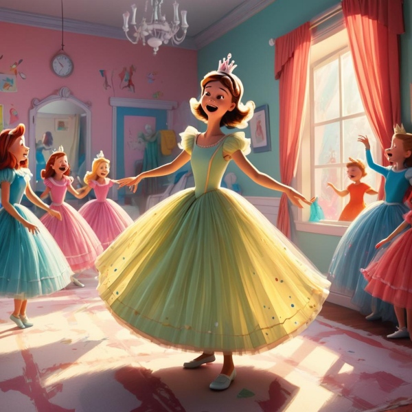 Short story for kids in Tamil Dancing princess