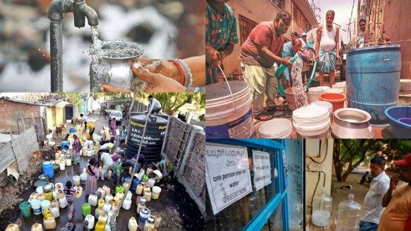 Amid Severe water Shortage 22 Bangalore Families Fined For Wasting Drinking Water