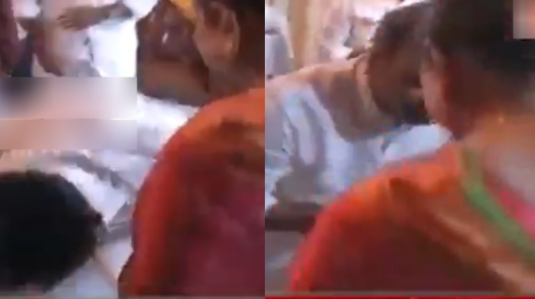 Annamalai gets blessings from Ramadoss wife Saraswathi in Thailapuram Garden Annamalai gets blessings from Ramadoss wife Saraswathi in Thailapuram Garden