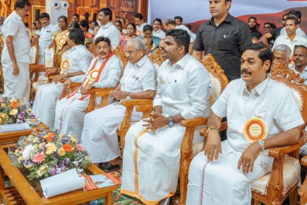 Paarivendhar MP has given free education to 1200 students