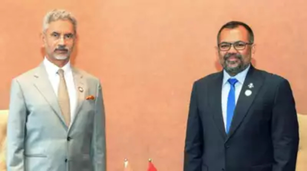 Maldives thanked India for providing essential goods on right time