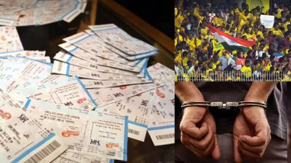 12 people were arrested for selling IPL tickets in black market during CSK-LSG match