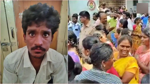 Who is this Dharmapuri Priya and what happened to her 2 children near Adhiyamankottai