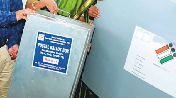 The postal poll will start today in Chennai The Election Commission team will come straight home
