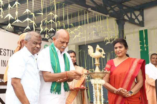 Isha Outreach s Free Soil Testing Lab Opening Opportunity to benefit thousands of farmers