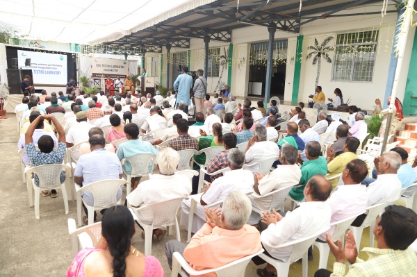 Isha Outreach s Free Soil Testing Lab Opening Opportunity to benefit thousands of farmers