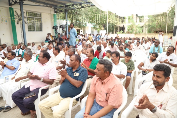 Isha Outreach s Free Soil Testing Lab Opening Opportunity to benefit thousands of farmers
