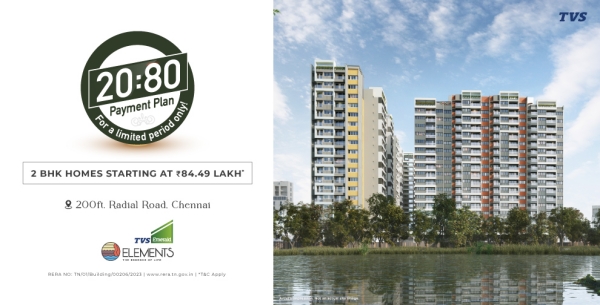 TVS Emerald Elements Apartments Tower D will make your own house dream come true